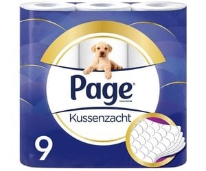 Page Kussenzacht - 9 luxe rollen - Toiletpapier - Verpakking beschadigd