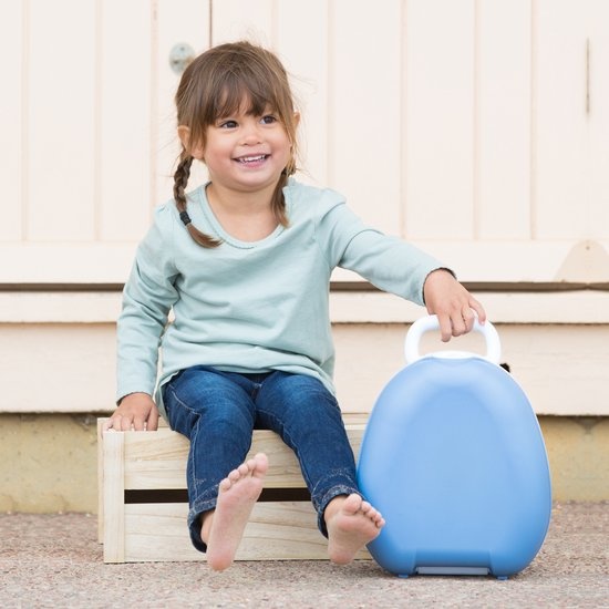 My Carry Potty blue