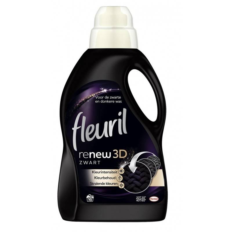 Fleuril Renew 3D Black 0.96 L