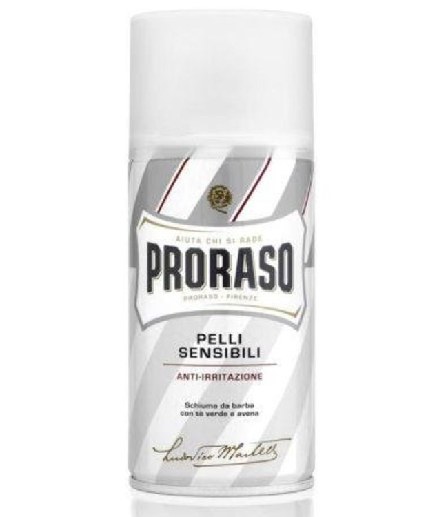 Proraso Scheerschuim Sensitive Wit