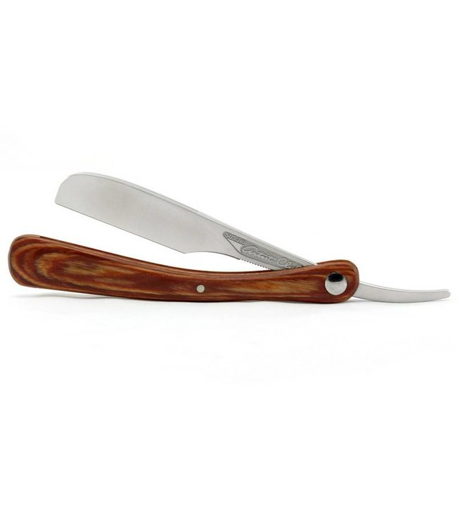 Feather DX Teak Open Scheermes