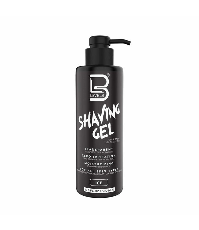Level3 Transparant Shaving Gel Ice