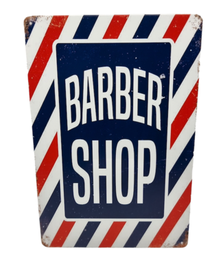 Pomade-Online Vintage Bord 20x30 Barbershop