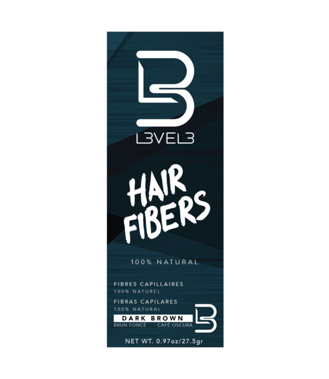 Level3 Dark Brown Hair Fibers