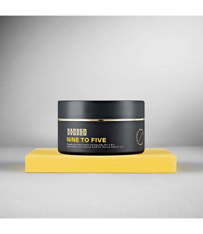 BARBER BARBER Nine To Five  Medium Hold Styling Clay  100g