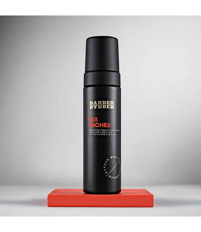 BARBER BARBER Six Inches  Weightless Texture Foam  200ml