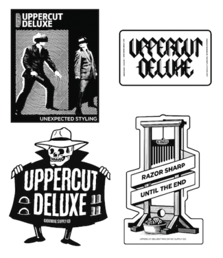 Uppercut  Sticker Set Black & White
