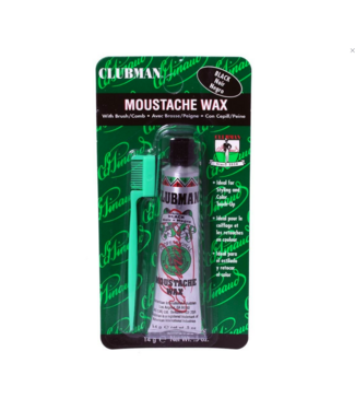 Pinaud Clubman Mustache Wax Black