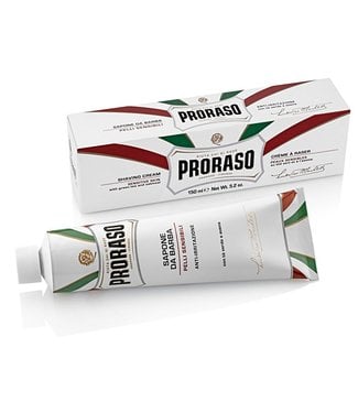 Proraso Scheercreme Tube Sensitive  Wit 150 ml