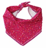 BANDANA BIB PINK CONFETTI | ELECTRIK KIDZ