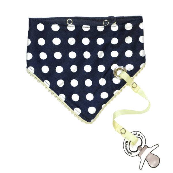 BANDANA BIB DOTS