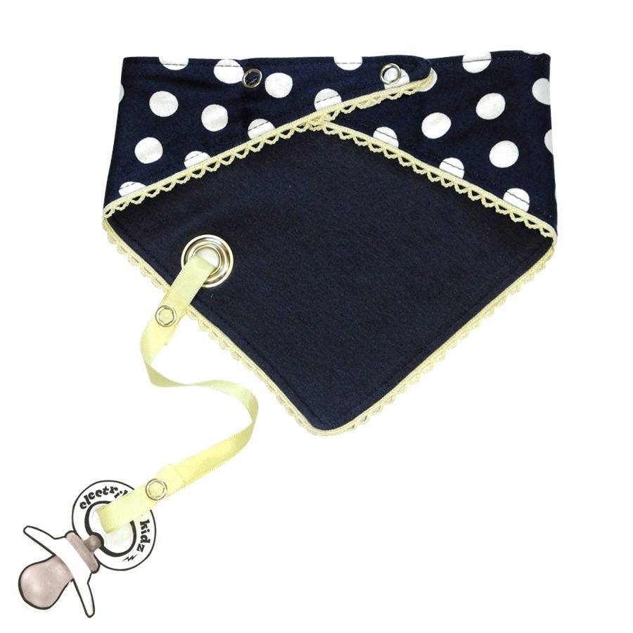 BANDANA BIB DOTS