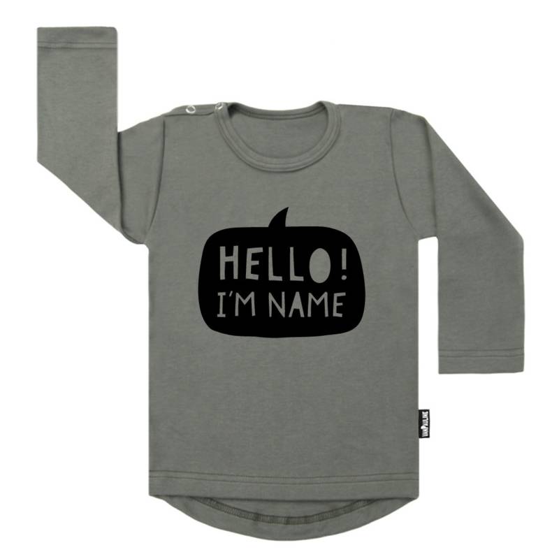 VanPauline NAME SHIRT WITH TEXT BALLOON | VANPAULINE