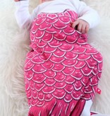 GEKNOOPTE SLAAPZAK CQ TRAPPELZAKJE MERMAID PINK - ELECTRIK KIDZ