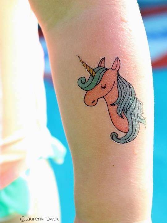 Ducky Street UNICORNS TATTOO