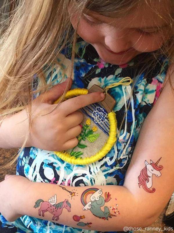 Temptoo the Child Safety Tattoos Safety ID Tattoos Temporary Tattoos  Emergency Contact Tattoos Disneyland Disneyworld Must Haves - Etsy