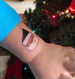 Tattoeage stickers | Tattoos voor kinderen | Accessoire voor Kerst