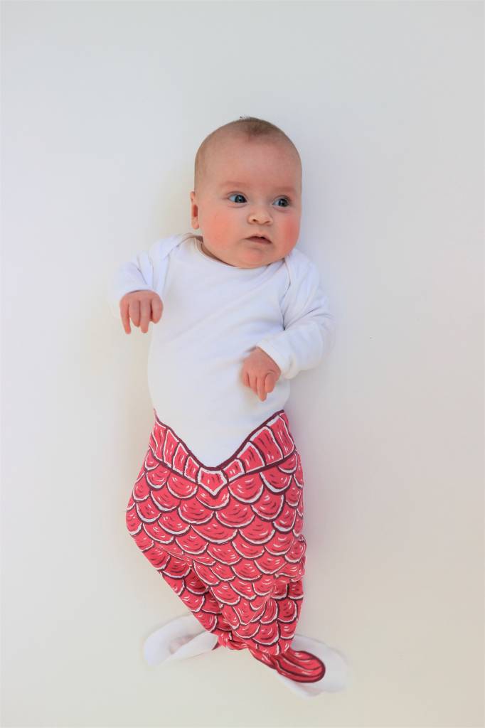 GEKNOOPTE SLAAPZAK CQ TRAPPELZAKJE MERMAID PINK - ELECTRIK KIDZ