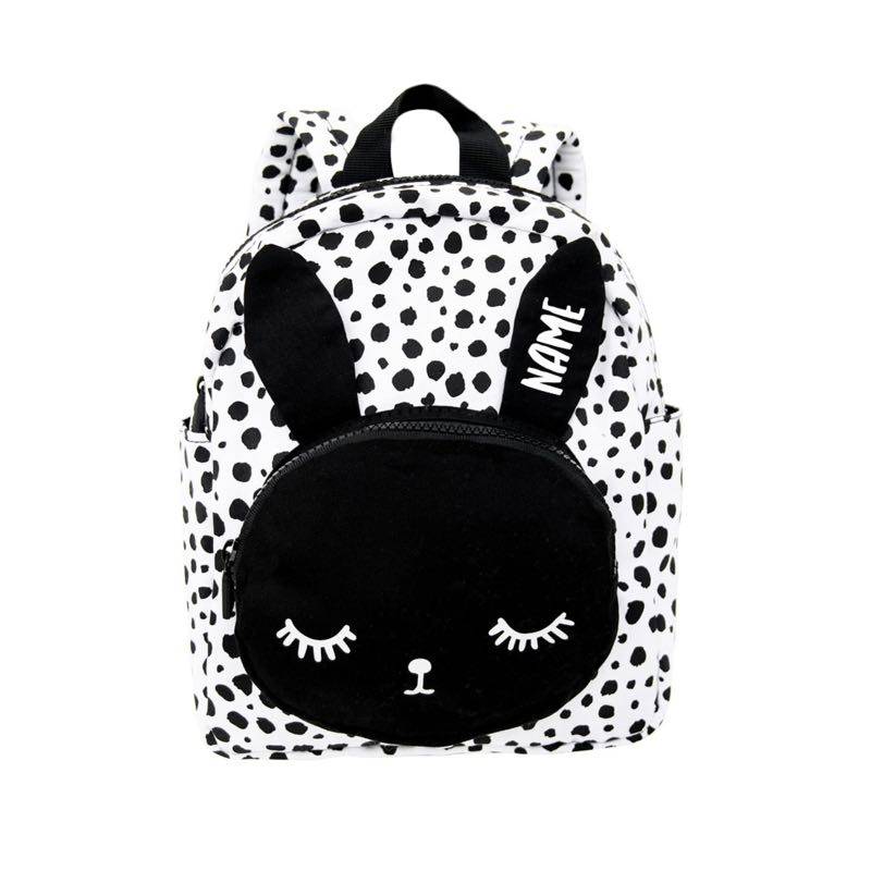 VanPauline BACKPACK BUNNY WHITE + NAME - VANPAULINE