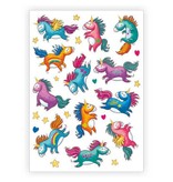 Ducky Street RAINBOW UNICORNS TATOO