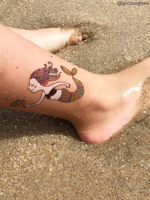 Ducky Street MERMAID TATOO