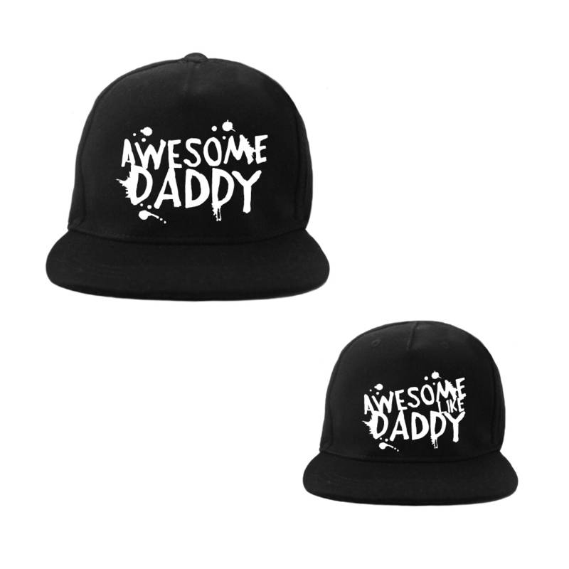 Korst huisvrouw zin VanPauline TWINNING CAPS - AWESOME LIKE DADDY - Minis Only | Kinderkleding  en Babykleding