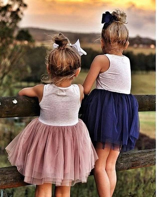 INDIE ROSE TUTU - NAVY - LITTLE JOHNS KIDSWEAR