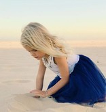 INDIE ROSE TUTU - NAVY - LITTLE JOHNS KIDSWEAR