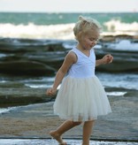 INDIE ROSE TUTU - CREAM - LITTLE JOHNS KIDSWEAR