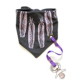 SLAB BANDANA FEATHERS