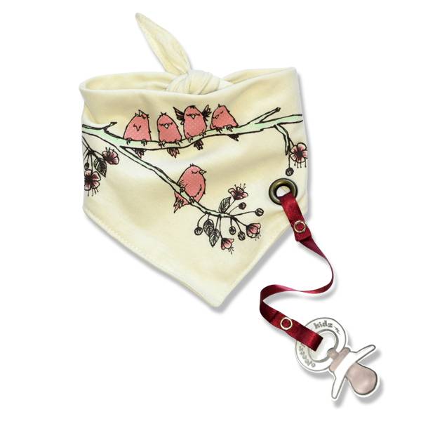 BANDANA BIB CHERRY TREE | ELECTRIK KIDZ