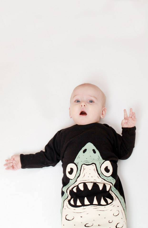 KNOTTED GOWN SHARK | ELECTRIK KIDZ