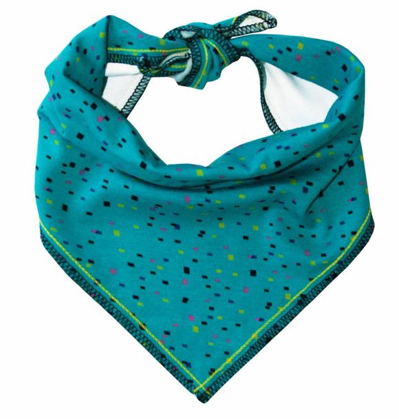 BANDANA BIB BLUE CONFETTI