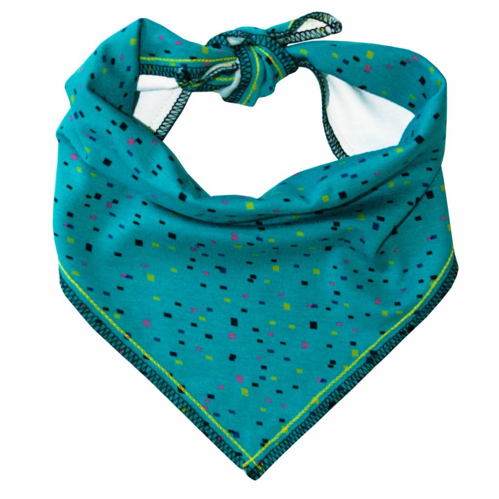 BANDANA BIB BLUE CONFETTI | ELECTRIK KIDZ