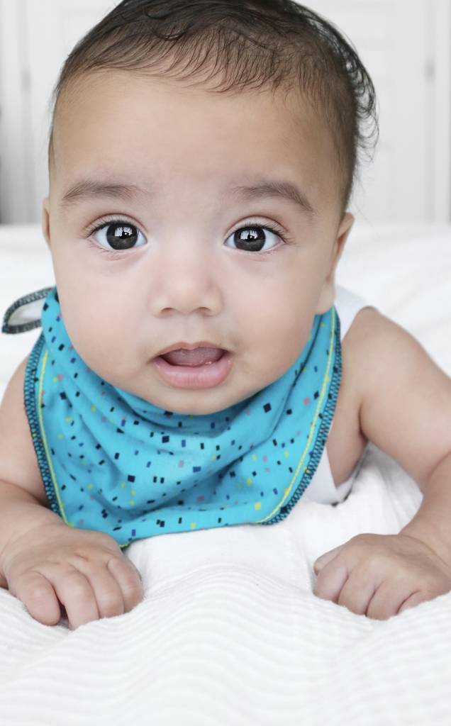 BANDANA BIB BLUE CONFETTI | ELECTRIK KIDZ