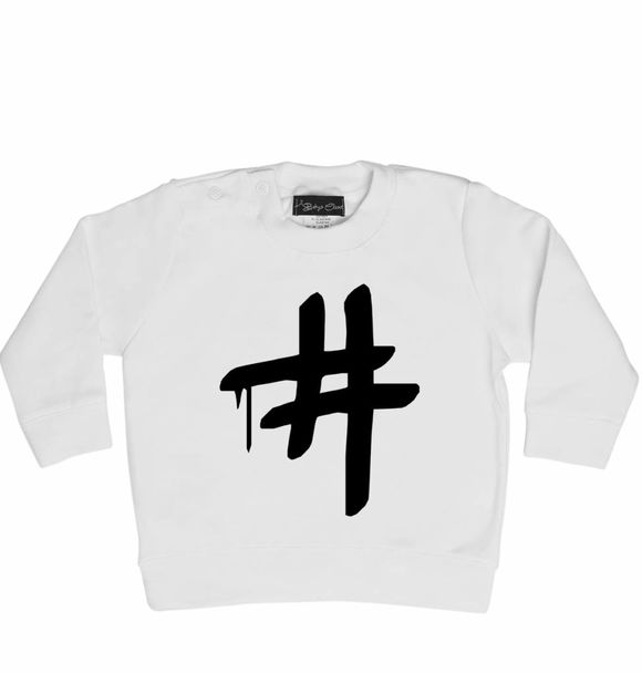 Just for Kidz HASHTAG SWEATER