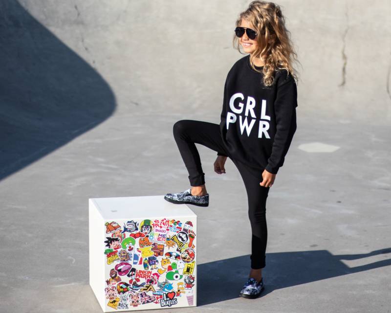 Just for Kidz GIRL POWER SWEATER | JUST4KIDZ