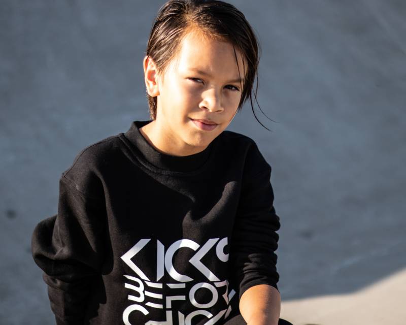 Just for Kidz KICKS BEFORE CHICKS SWEATER | JUST4KIDZ