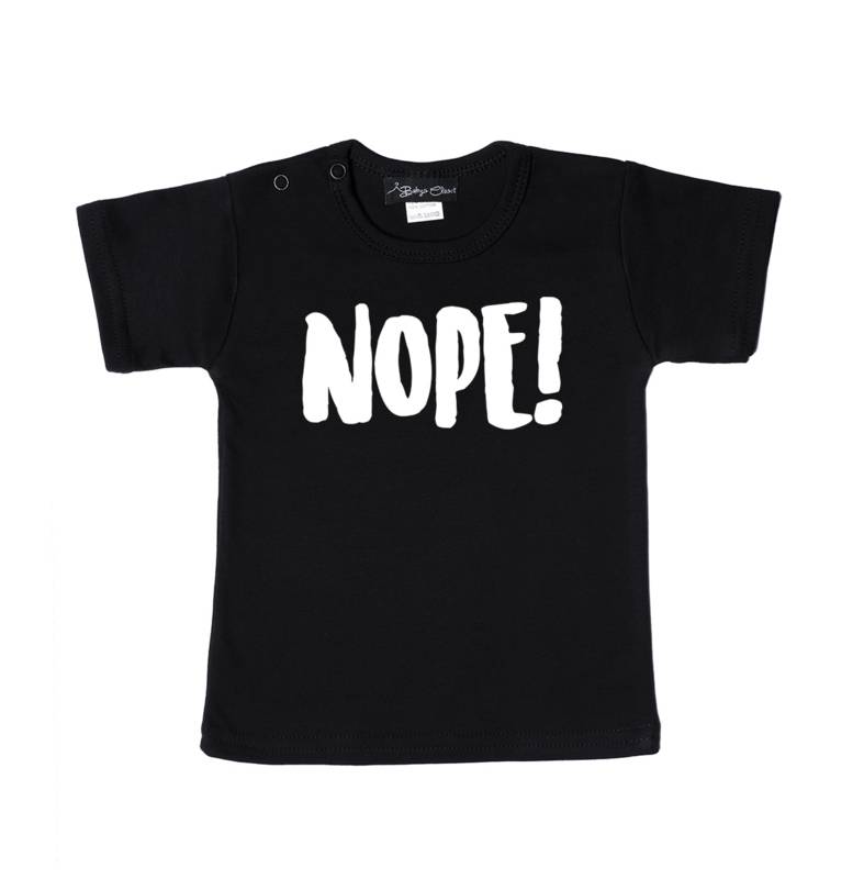 Just for Kidz NOPE SHIRT EN LONGSLEEVE | JUST4KIDZ