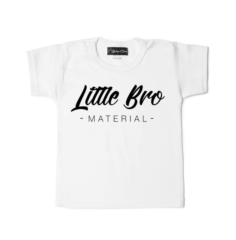 Just for Kidz LITTLE BRO | T-SHIRT VOOR KLEIN BROERTJE | JUST FOR KIDZ