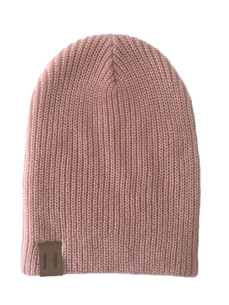 Beau Hudson MUSK PINK KNIT BEANIE  | BEAU HUDSON