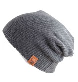 Oovy CHARCOAL KNIT BEANIE  | OOVY