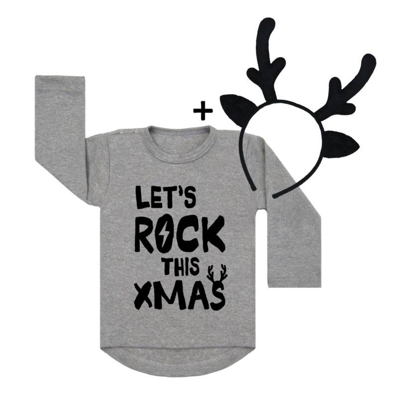 VanPauline LET'S ROCK X-MAS KERST SHIRT VANPAULINE