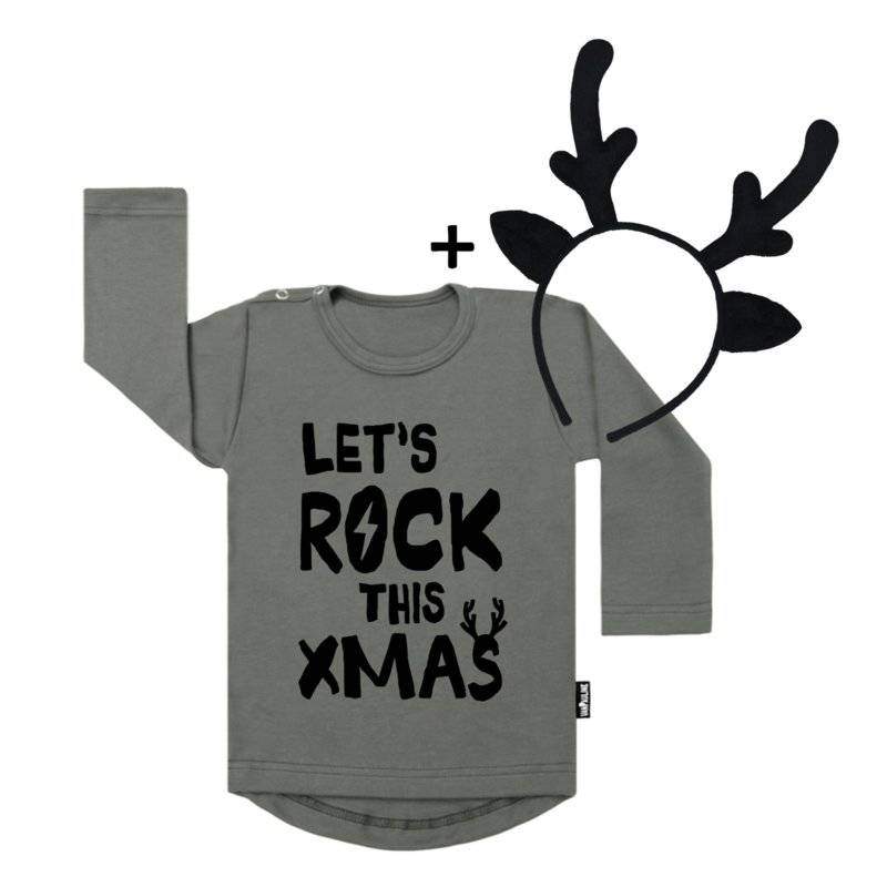 VanPauline LET'S ROCK X-MAS KERST SHIRT VANPAULINE