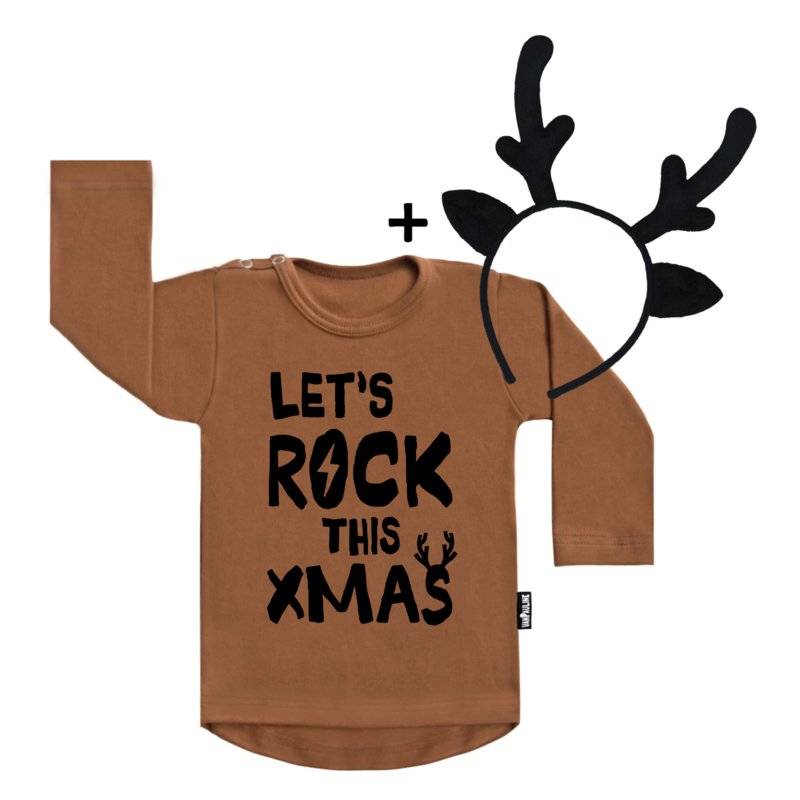 VanPauline LET'S ROCK X-MAS KERST SHIRT VANPAULINE