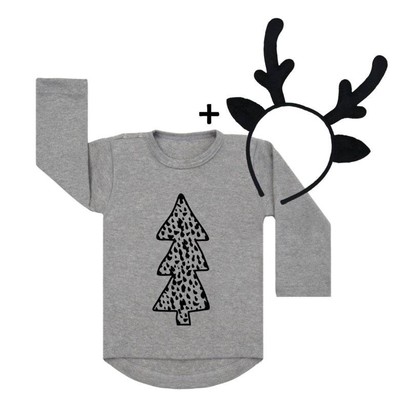 VanPauline KERSTSHIRT STIPPEL PRINT  VANPAULINE