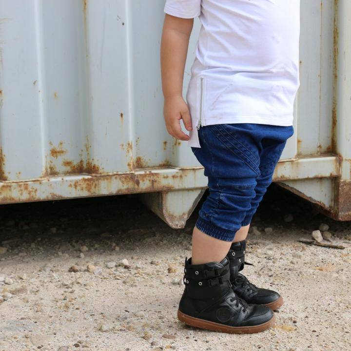 Young Blood Apparel DARK BLUE DENIM 3/4 CHINO WITH LOWER CROSS | BOYWEAR| STREETWEAR