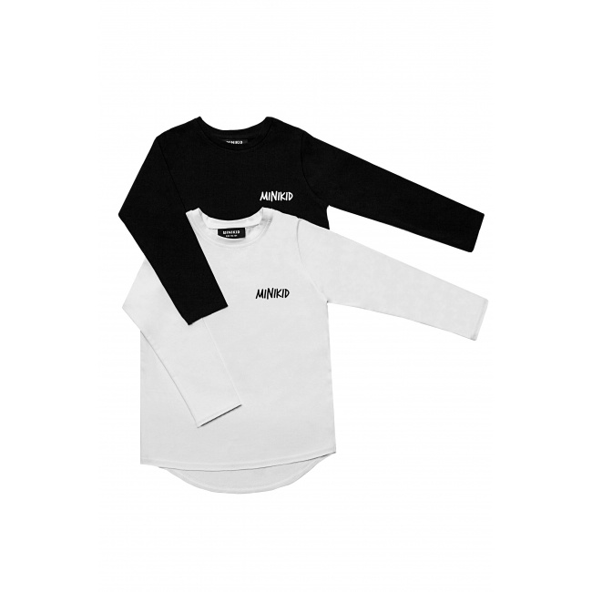 Minikid STOERE LONGSLEEVE KINDEREN | ZWARTE LONGSLEEVE JONGEN | MINIKID