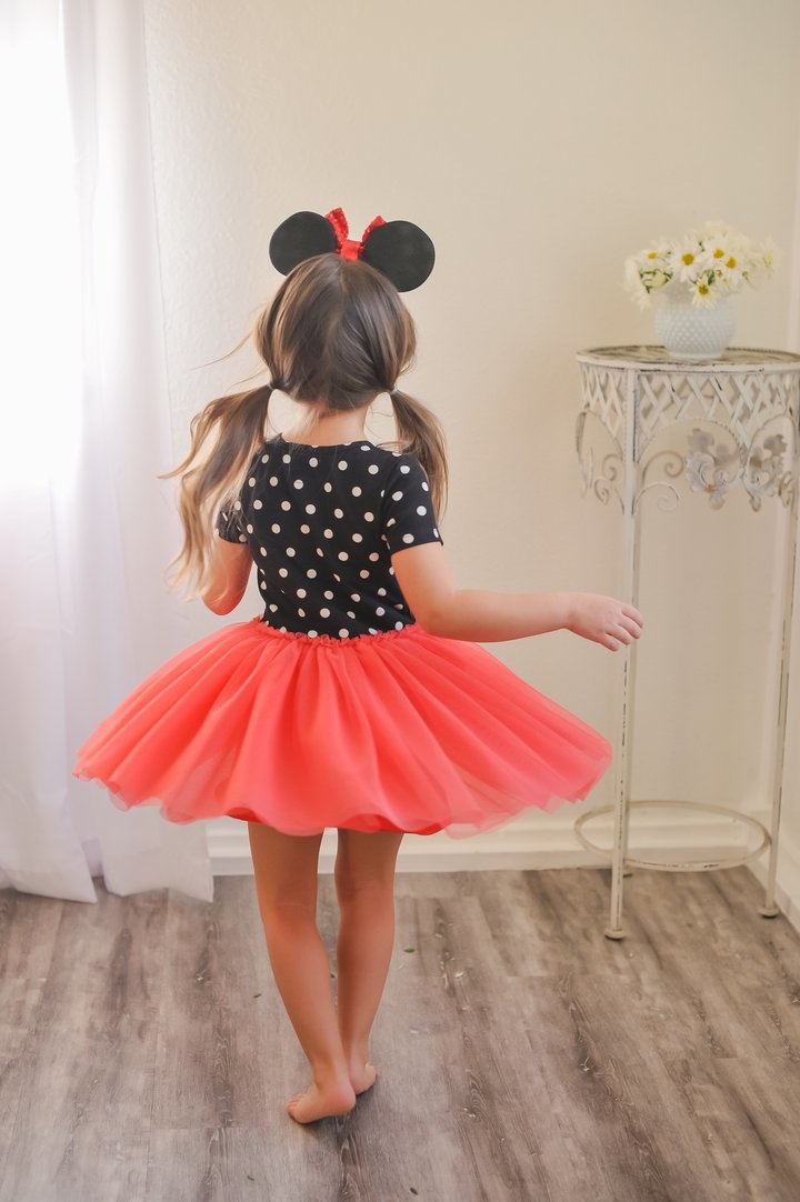 TUTU JURK VOOR MEISJES | MINI MOUSE TUTUJURK | MEISJESKLEDING
