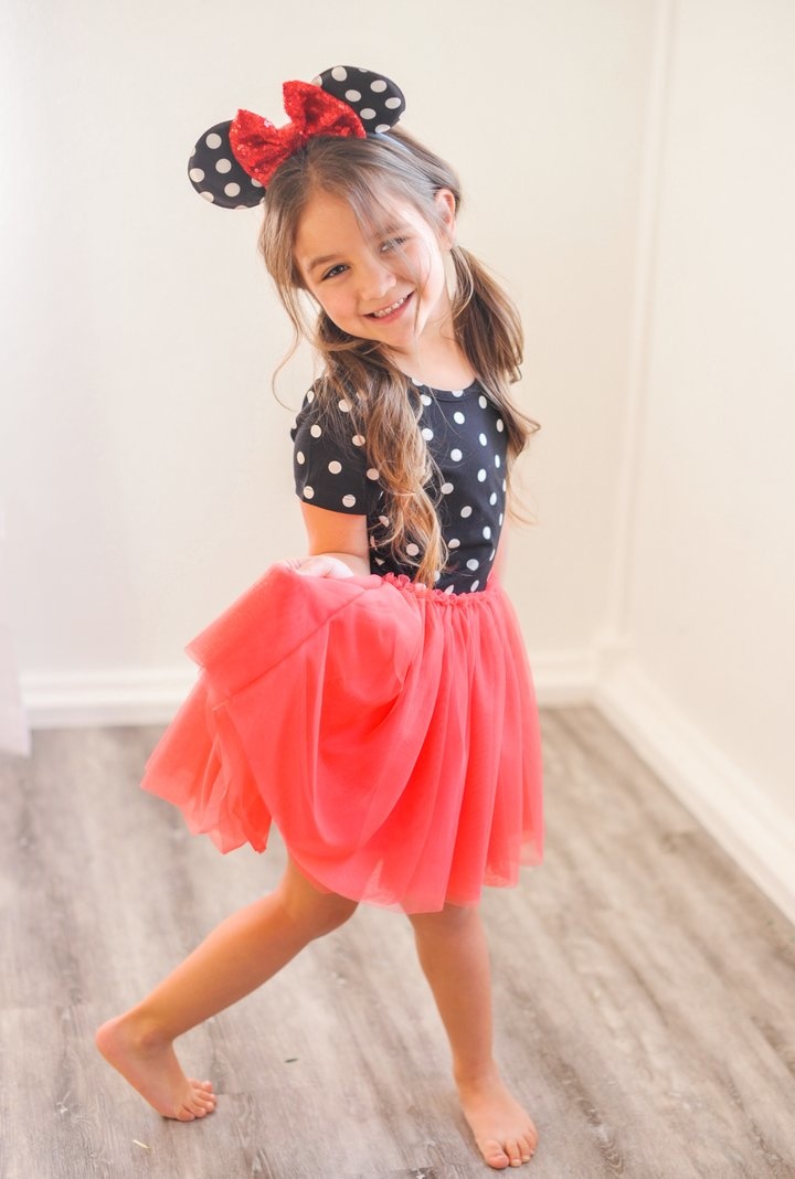 TUTU JURK VOOR MEISJES | MINI MOUSE TUTUJURK | MEISJESKLEDING